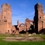 Las Termas de Caracalla en Roma.